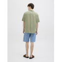 JJ REBEL Maimi Crepe S/S Skjorte - Desert Sage