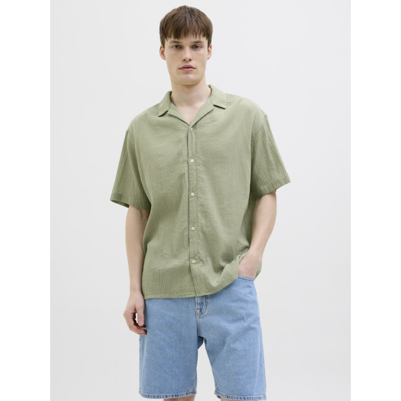 JJ REBEL Maimi Crepe S/S Skjorte - Desert Sage