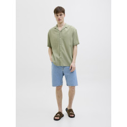 JJ REBEL Maimi Crepe S/S Skjorte - Desert Sage