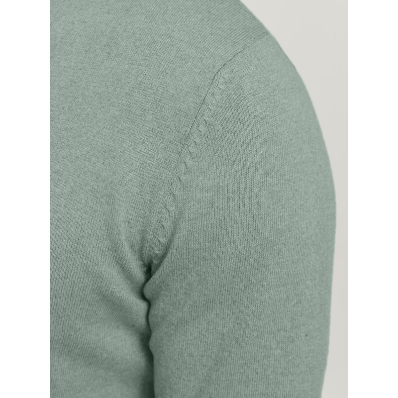 JJ Rebel Callum Strik Pullover - Iceberg Green