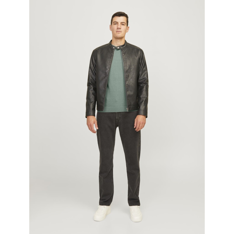 JJ Rebel Callum Strik Pullover - Iceberg Green