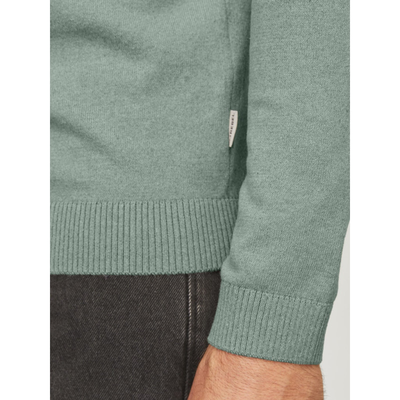JJ Rebel Callum Strik Pullover - Iceberg Green