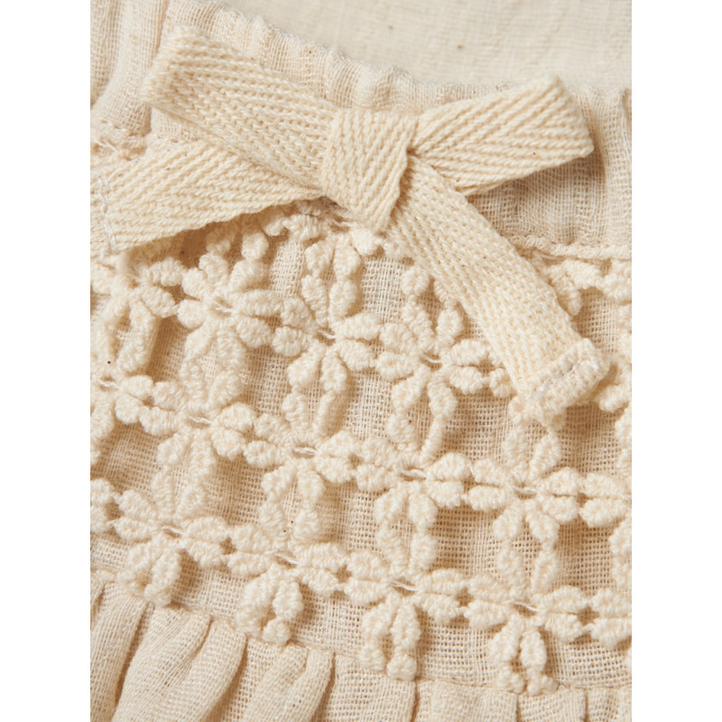 NAME IT MINI Jatti Strop Top - Bleached Sand