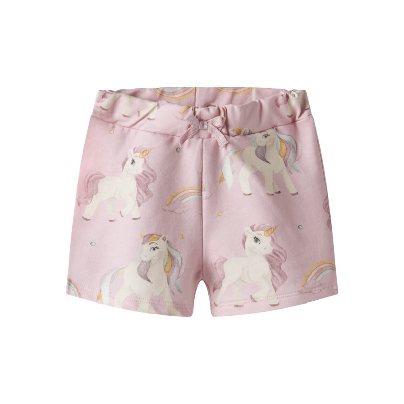 NAME IT MINI Darlinga Sweat Shorts - Ballerina