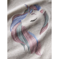 NAME IT MINI Darlinga T-shirt - Peyote Melange