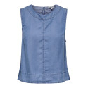 ONLY Pema-Dorsi S/L Denim Top - Medium Blue Denim