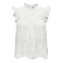 JDY Miley S/L Top - Cloud dancer