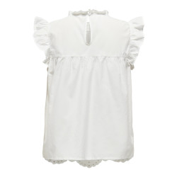 JDY Miley S/L Top - Cloud dancer