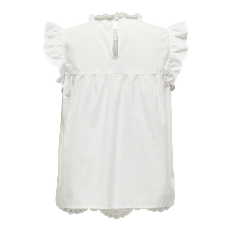 JDY Miley S/L Top - Cloud dancer