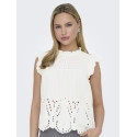JDY Miley S/L Top - Cloud dancer