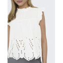 JDY Miley S/L Top - Cloud dancer