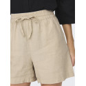JDY Say Hør Shorts - Oatmeal