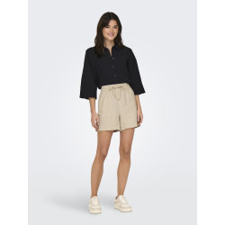 JDY Say Hør Shorts - Oatmeal
