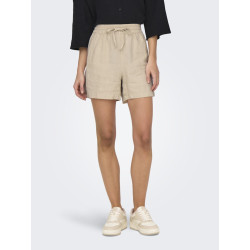 JDY Say Hør Shorts - Oatmeal