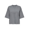 JDY Viola T-shirt - Medium Grey Melange