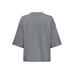 JDY Viola T-shirt - Medium Grey Melange