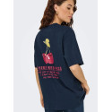 JDY Tinna T-shirt - Navy Blazer