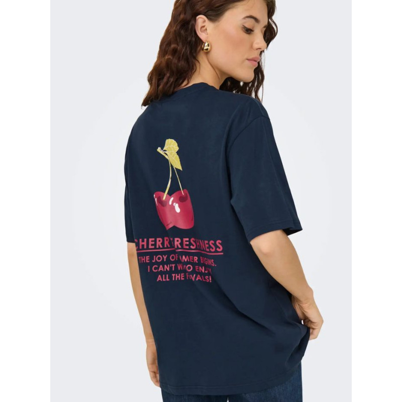 JDY Tinna T-shirt - Navy Blazer