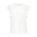 ONLY Katti S/S Dobby Top - Cloud Dancer