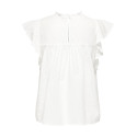 ONLY Katti S/S Dobby Top - Cloud Dancer