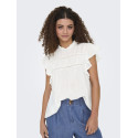 ONLY Katti S/S Dobby Top - Cloud Dancer
