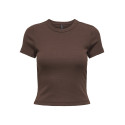 ONLY Val T-shirt - Chicory Coffee