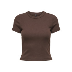 ONLY Val T-shirt - Chicory Coffee