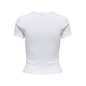 ONLY Val T-shirt - Bright White