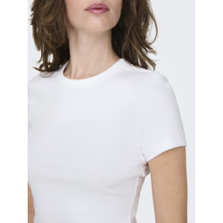 ONLY Val T-shirt - Bright White