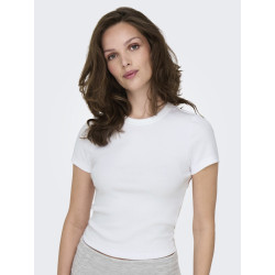 ONLY Val T-shirt - Bright White