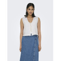 ONLY Jakiri Hør Vest - Bright White