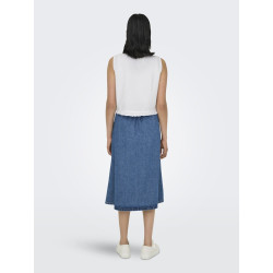 ONLY Jakiri Hør Vest - Bright White