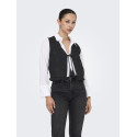 ONLY Jakiri Hør Vest - Sort