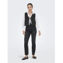 ONLY Jakiri Hør Vest - Sort