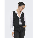 ONLY Jakiri Hør Vest - Sort