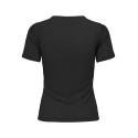 ONLY Elli Rib T-shirt - Sort