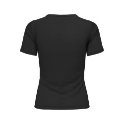 ONLY Elli Rib T-shirt - Sort