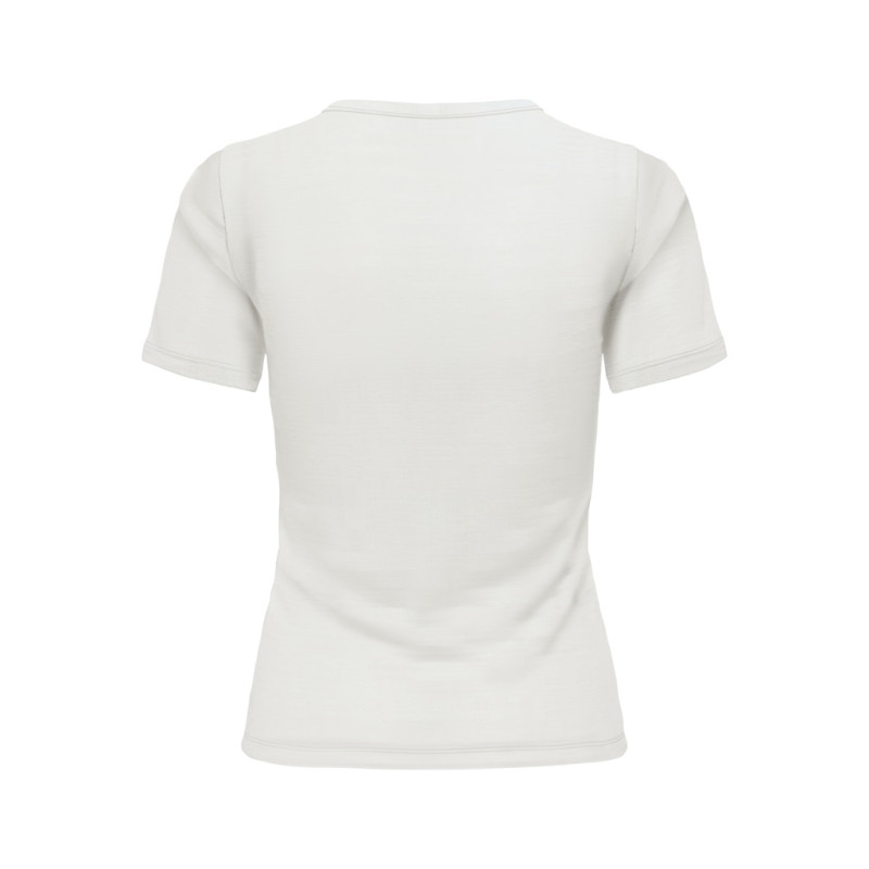 ONLY Elli Rib T-shirt - Cloud Dancer