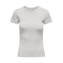 ONLY Easy T-shirt - Light Grey Melange