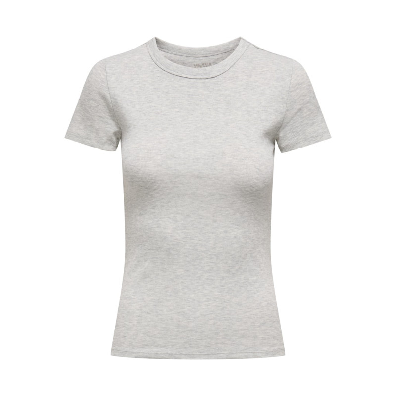 ONLY Easy T-shirt - Light Grey Melange