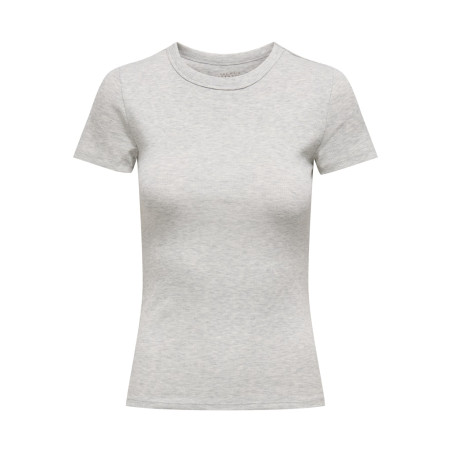 ONLY Easy T-shirt - Light Grey Melange