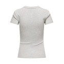 ONLY Easy T-shirt - Light Grey Melange