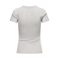 ONLY Easy T-shirt - Light Grey Melange