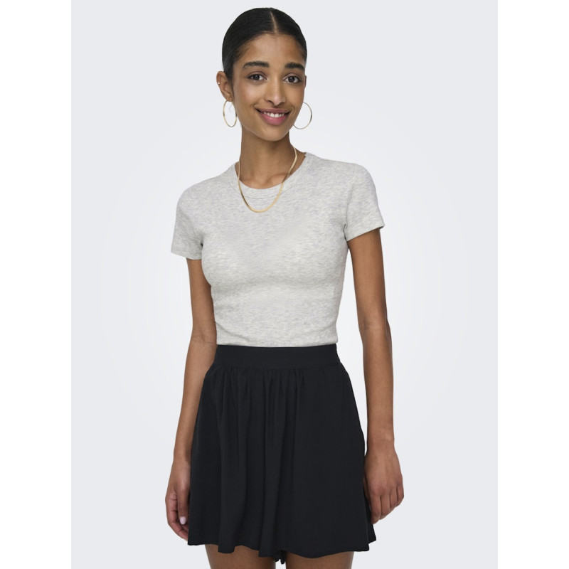 ONLY Easy T-shirt - Light Grey Melange