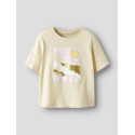 NAME IT KIDS Jekan T-shirt - Bleached Sand