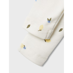 NAME IT BABY Filly Leggings - Cloud Dancer