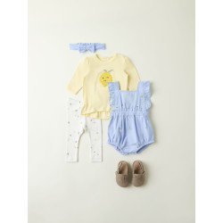 NAME IT BABY Filly Leggings - Cloud Dancer
