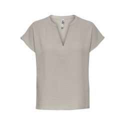 JDY Lion S/S Top - Chateau Gray