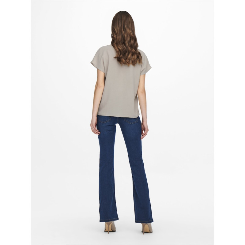 JDY Lion S/S Top - Chateau Gray