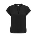 JDY Lion S/S Top - Sort